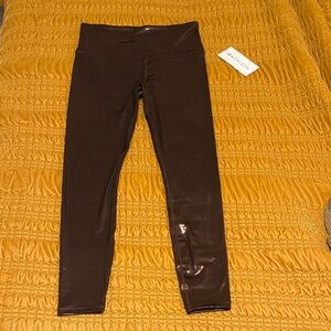 Athleta shiny leggings